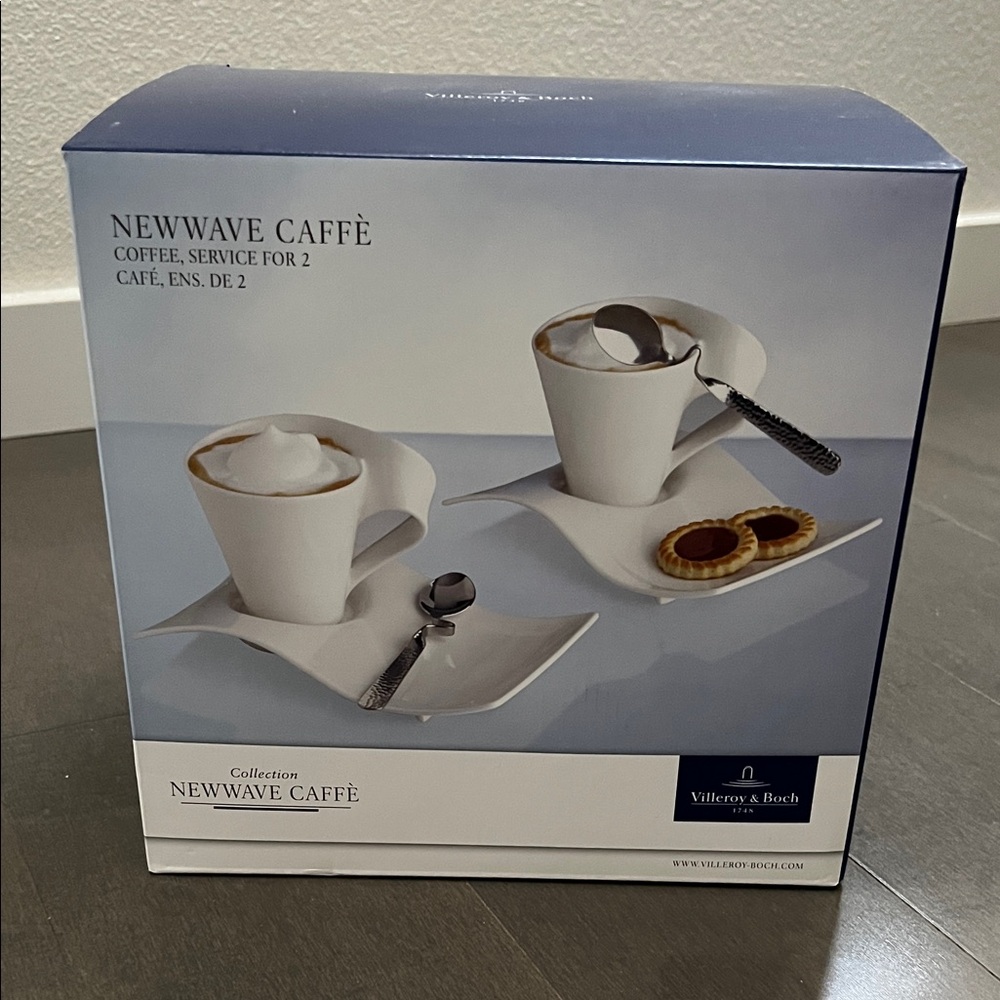 Villeroy & Boch NewWave Coffee Service for 2
